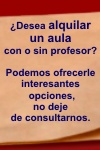 alquiler aulas